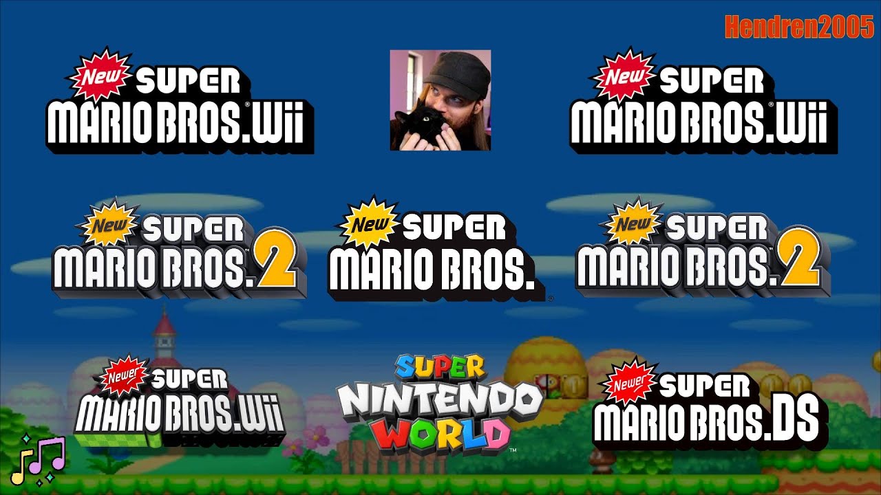 700 Subscriber Special! New Super Mario Bros - Overworld Mix (9 Songs)