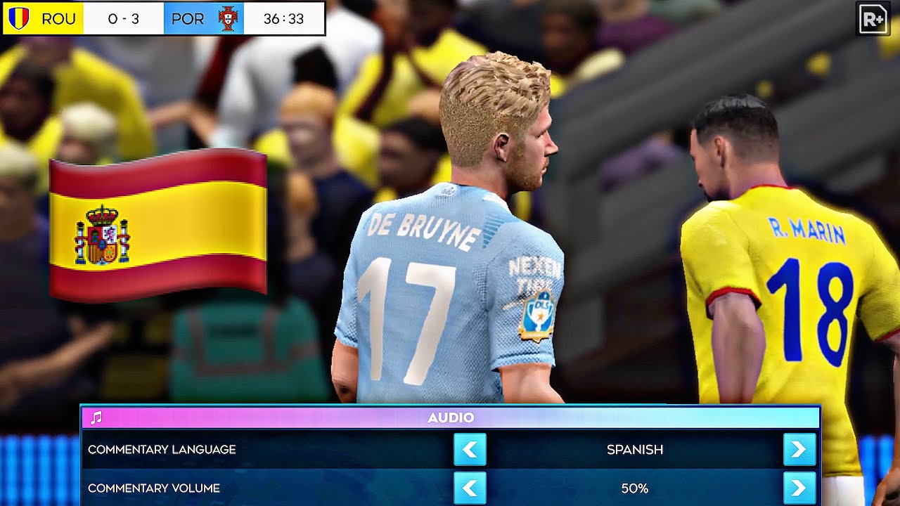 DLS 24 SPANISH 🇪🇸 COMMENTARY !!! 😍 DREAM LEAGUE SOCCER 2024 GAMEPLAY