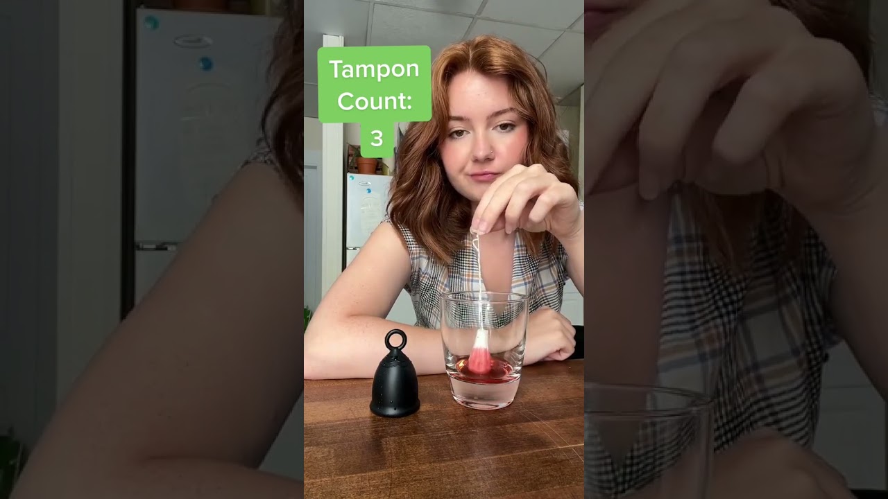 Viv Menstrual Cup vs. Tampons: which absorbs more?