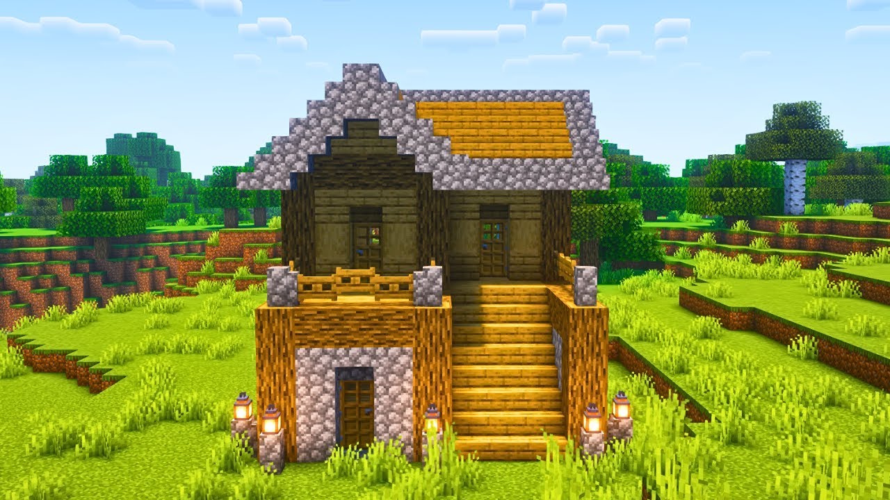 Minecraft Starter House Tutorial &ndash; Easy Survival Base Build for Beginners