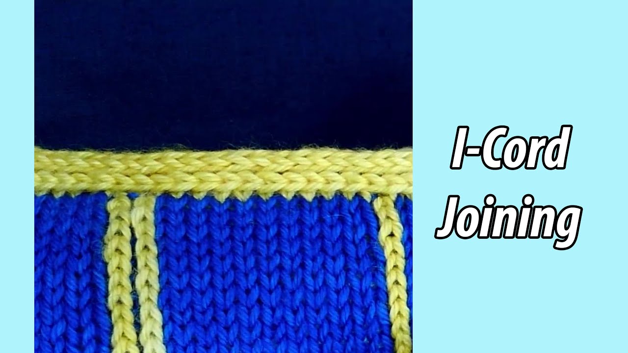 Invisible! | HOW TO: I-Cord Joining for knitting