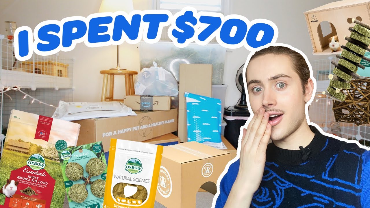$700 GUINEA PIG HAUL 🤑
