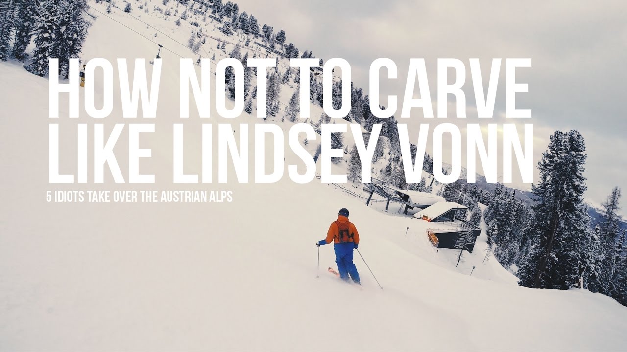 How NOT to Carve Like Lindsey Vonn. Shot on GoPro Hero 3+