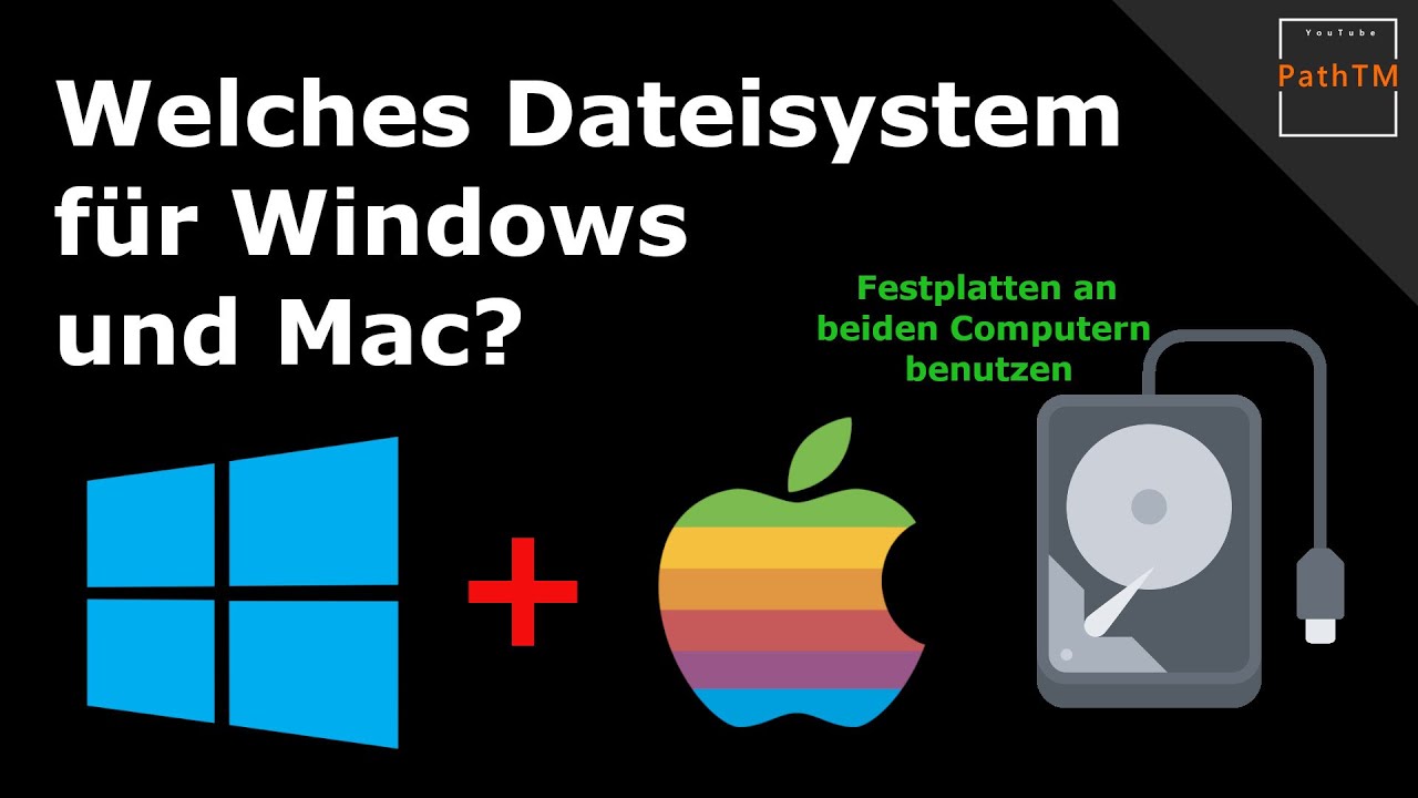 Das richtige Dateisystem für Windows und Mac? | PathTM