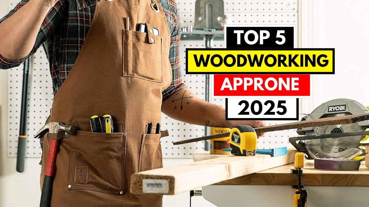 Top 5 Best Woodworking Apron 2025 | Best Woodworking Apron 2025 | Waxed Canvas & Shop-Ready Workwear