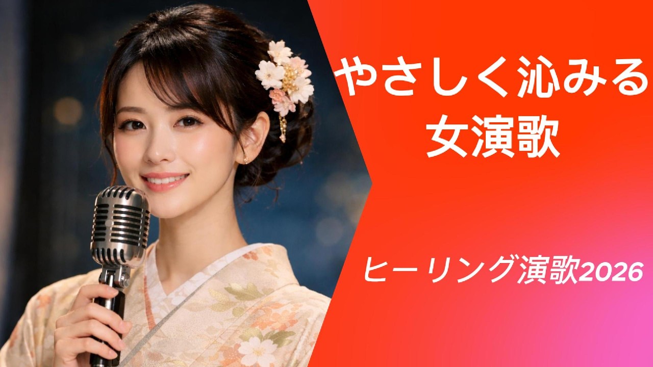 やさしく沁みる女演歌｜ヒーリング演歌2026[演歌の響き]
