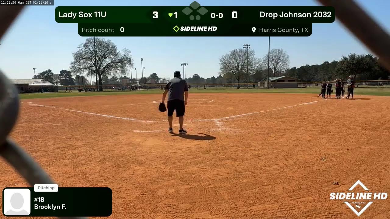 Lady Sox 11U @ Drop Johnson 2032 (2026.02.28)