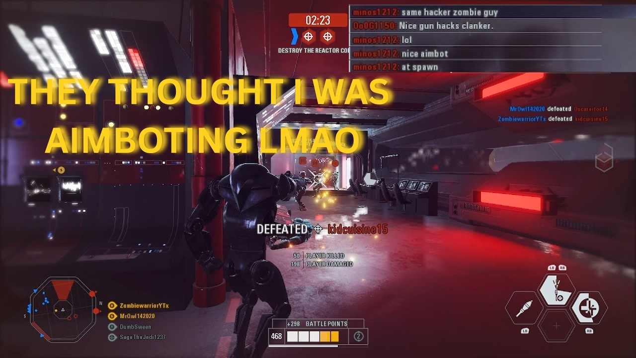 GETTING ACCUSED OF AIMBOT XD  |Supremacy |Star Wars Battlefront 2 #4