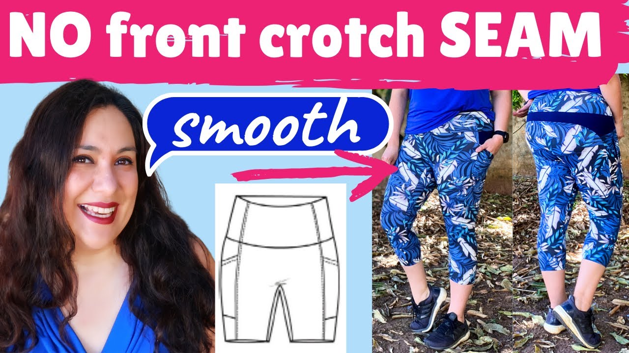 NO FRONT CROTCH SEAM! Sewing Spark leggings (GreenStyle). COMPARING legging patterns. (Sale)