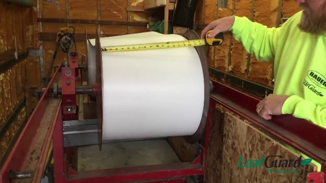 LeafGuard Gutter Machine FB