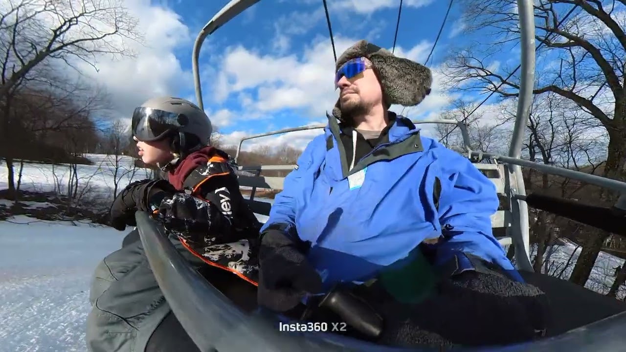 Bear Creek Mt. - PA - Ski Day with my 9yo son (Day 6 of learning to ski) - January 11, 2026