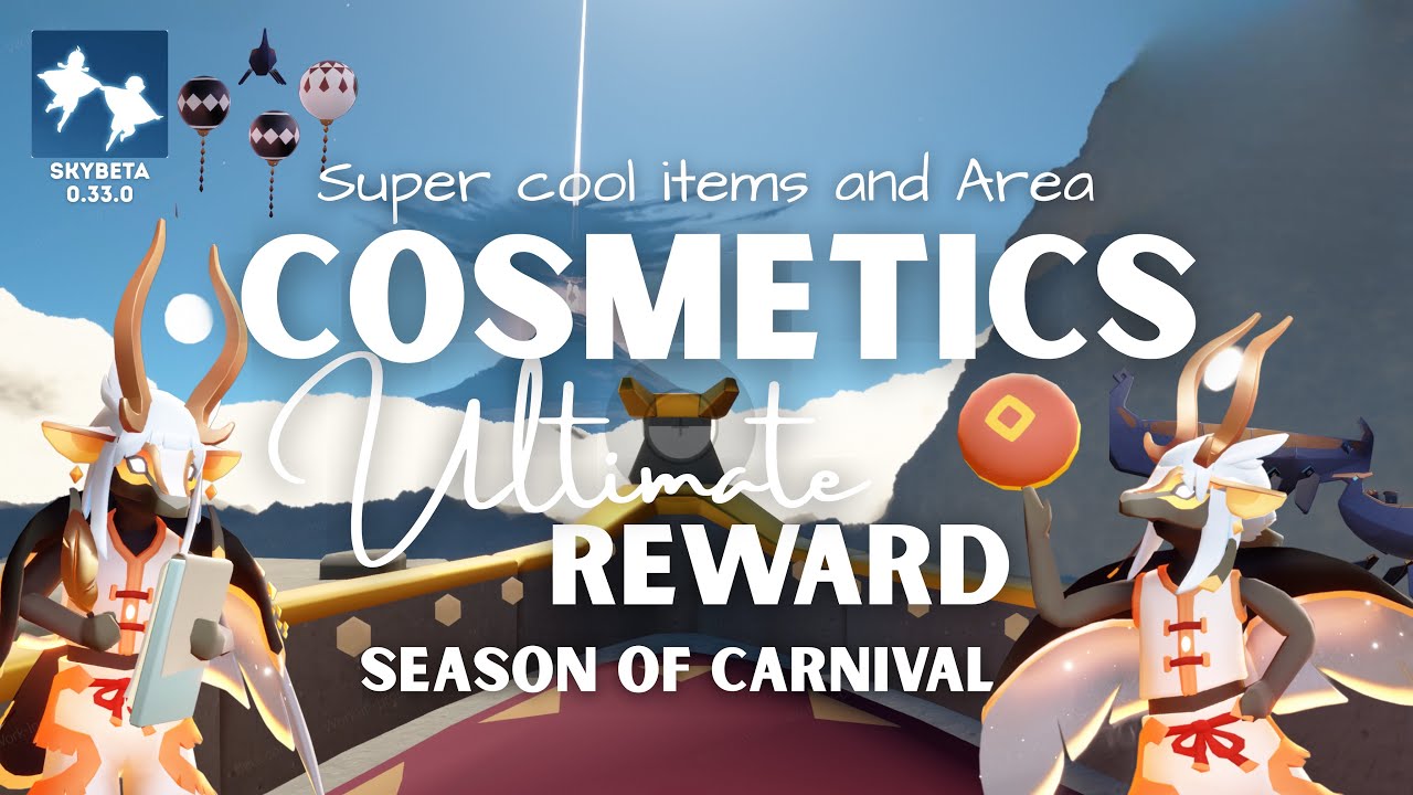 ⚠️ Sky: Season of Carnival Cosmetics (BETA SPOILERS) – Ultimate Gifts, Outfits & Full Showcase 🎭