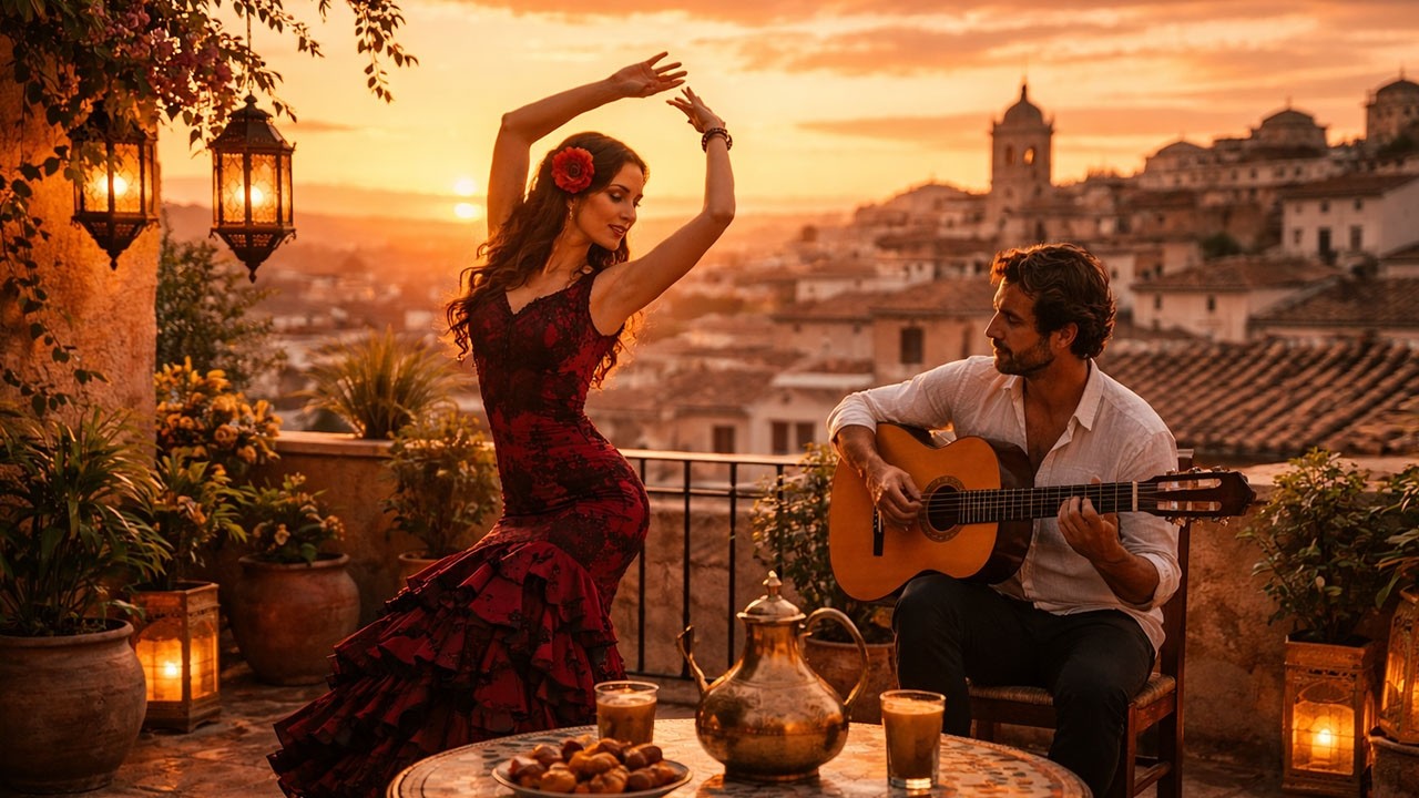 Spanish Guitar & Arabic Oud ✦ Best Flamenco Rumba Instrumental for Relaxation and Chill