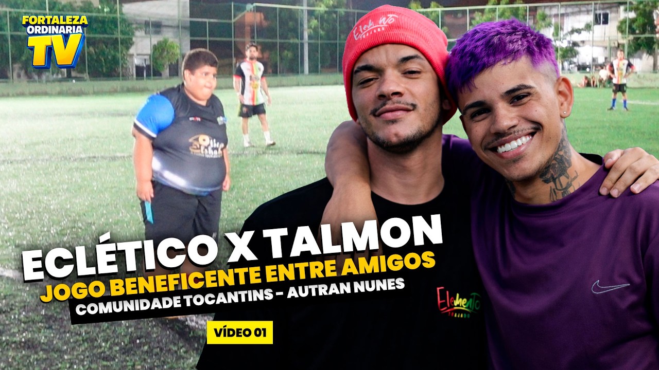 JOGO BENEFICENTE - AMIGOS DO ECLÉTICO X AMIGOS DO TALMON LIMA - PARTE 01