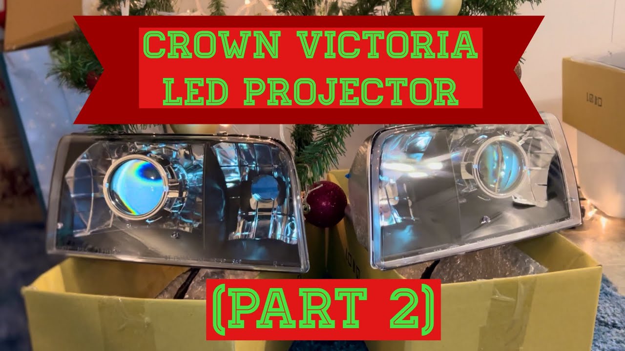 Part 2: LED projectors for 1998-2011 Crown Victoria