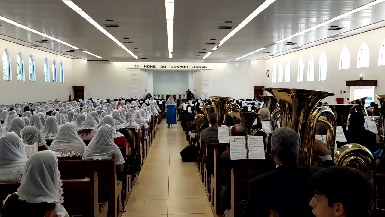 Hino 55 - Foi Grande a Tempestade - Ensaio Regional Barrinha-SP