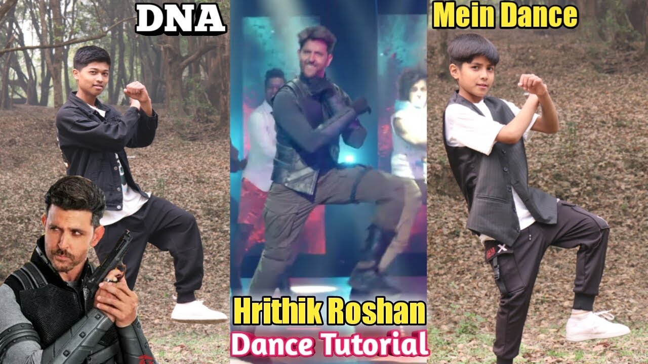 DNA Mein Dance | Hrithik Roshan Signature Move Tutorial | Step by Step | Free Fire Holi Song