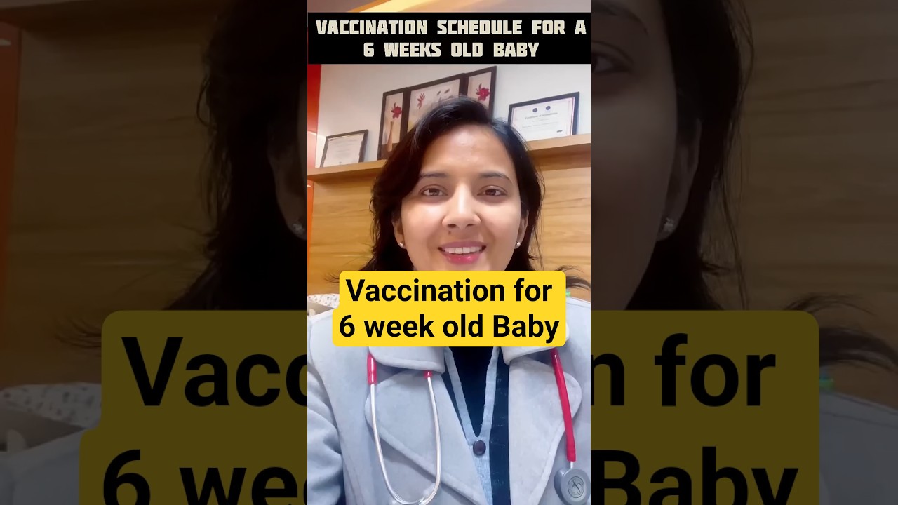 6 weeks vaccination schedule #newborn #health #baby #vaccination #viral #fever