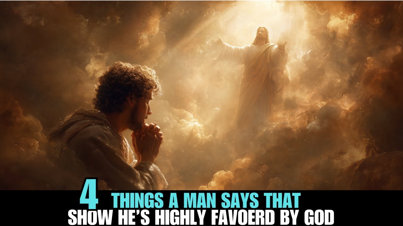 If a Man SAYS These 4 THINGS, You Know He's Highly Favored by God