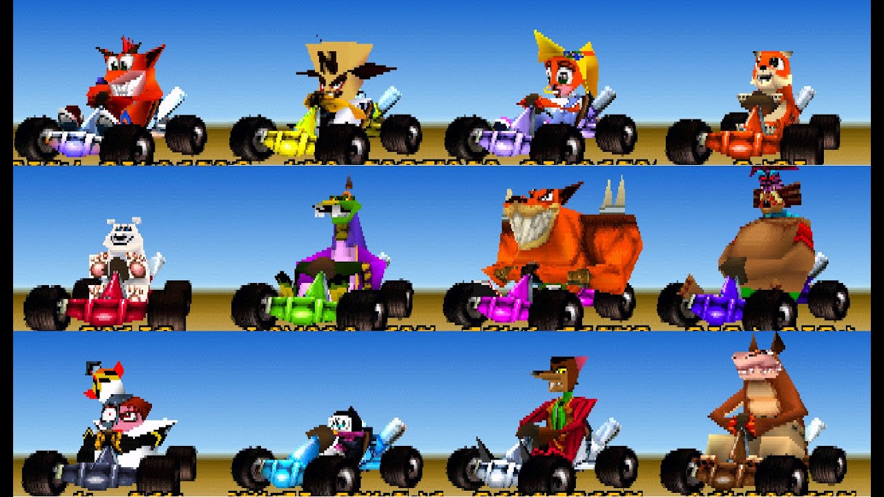 Crash Team Racing - Paint Jobs Mod