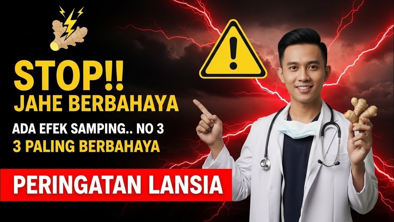 STOP JANGAN MINUM JAHE SEBELUM TAHU INI‼️Dokter Ungkap 7 Kesalahan Fatal Jahe, No 3 Paling Berbahaya