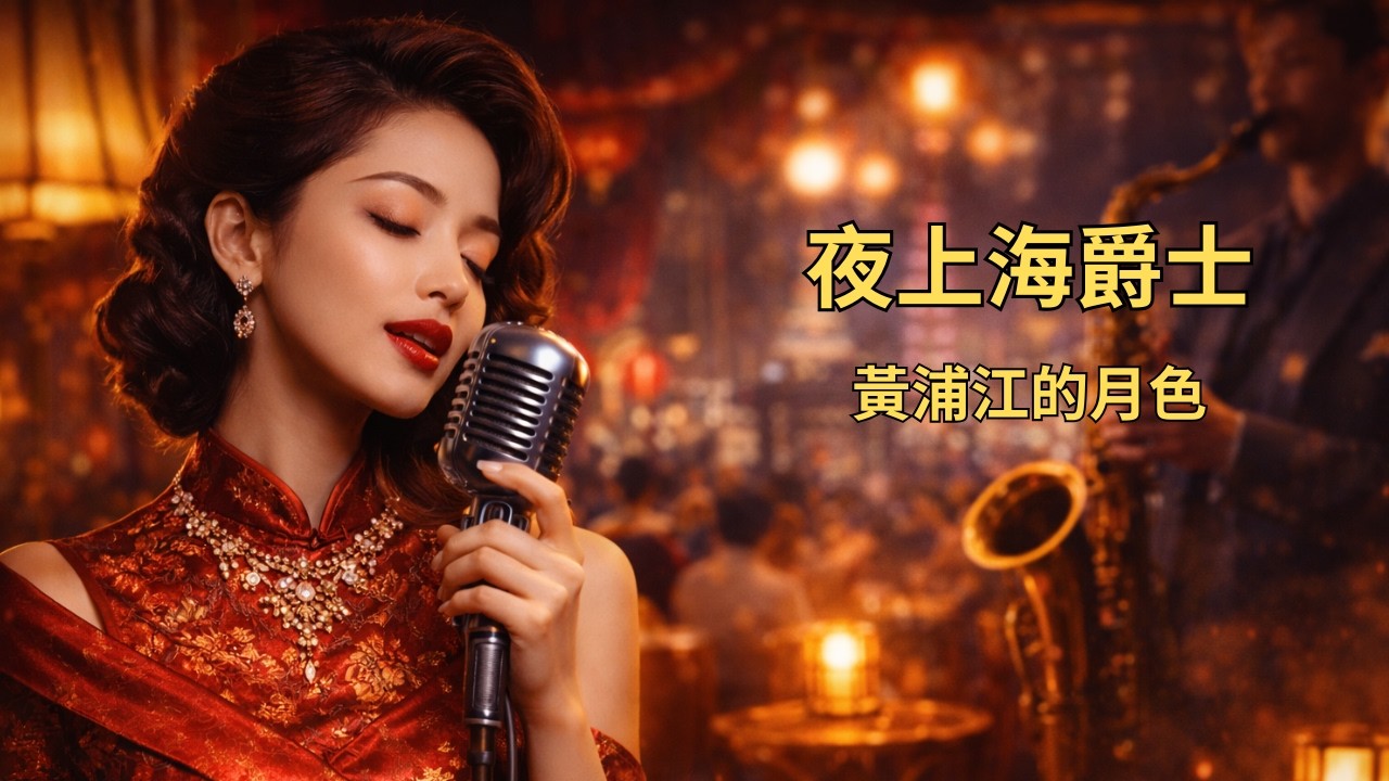夜上海爵士｜黃浦江的月色｜1940s–1950s Old Shanghai Jazz｜Vintage Chinese Jazz