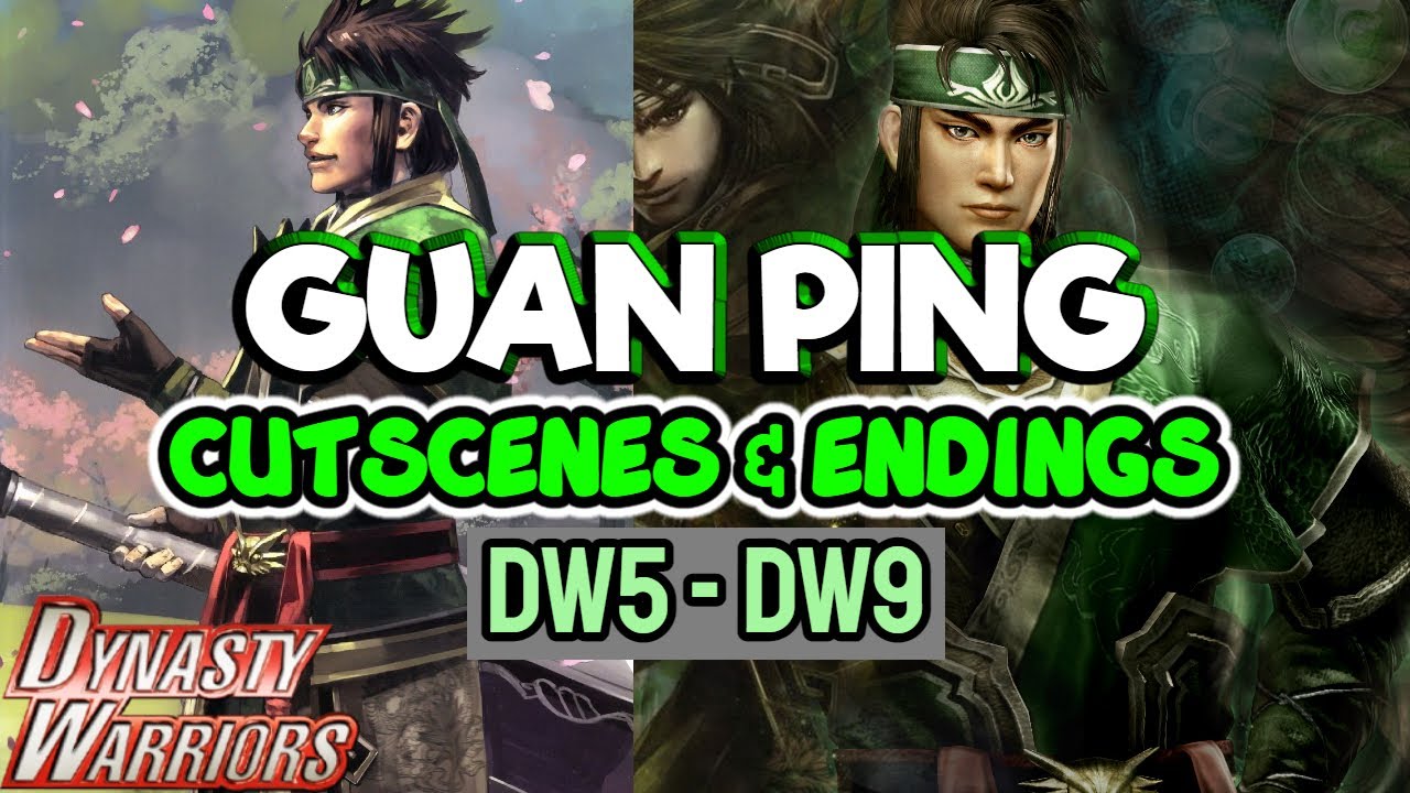 Guan Ping ALL Cutscenes & Endings - Dynasty Warriors - 4K 60 FPS