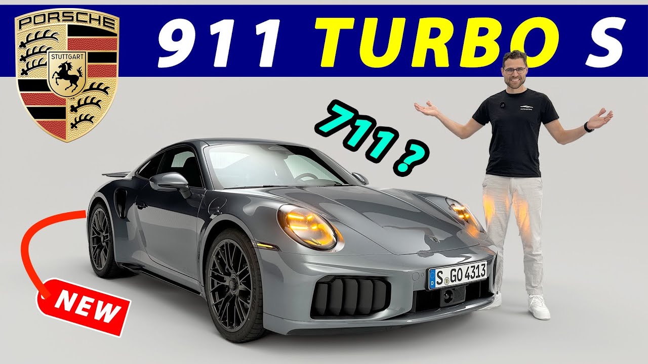 The new Porsche 911 Turbo S is the most powerful 911 ever! (2026 facelift)