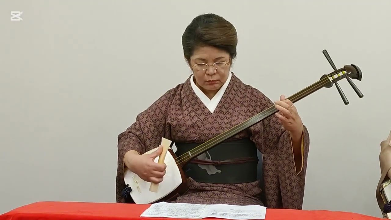 2026年お弾き初め　合方集「獅子」 宇澤さん