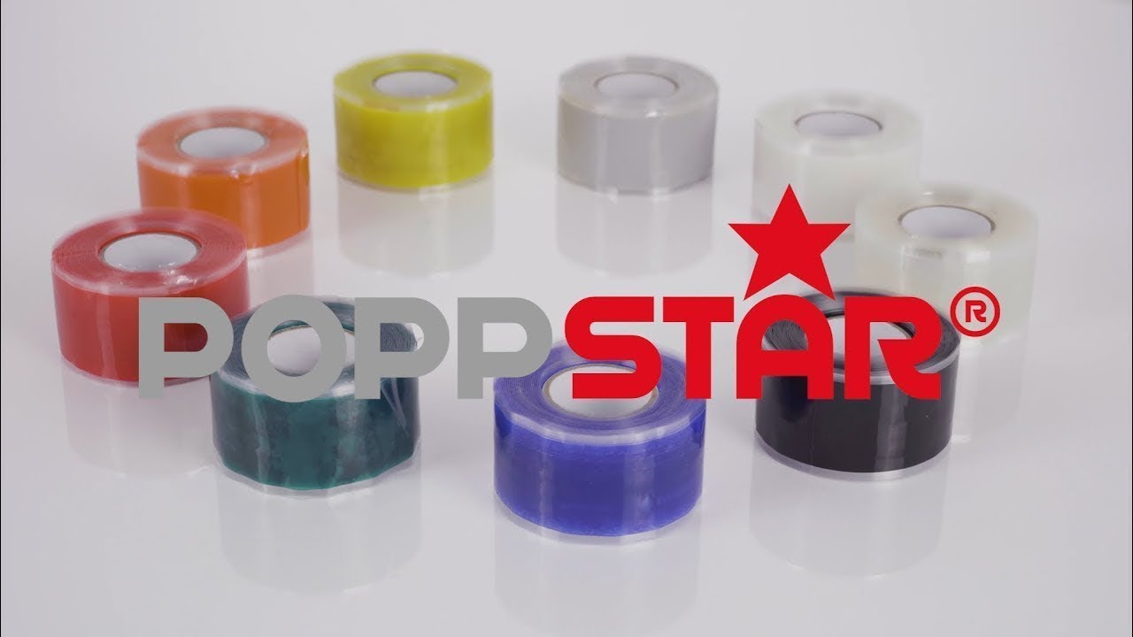 Poppstar - cinta de silicona de autofusión