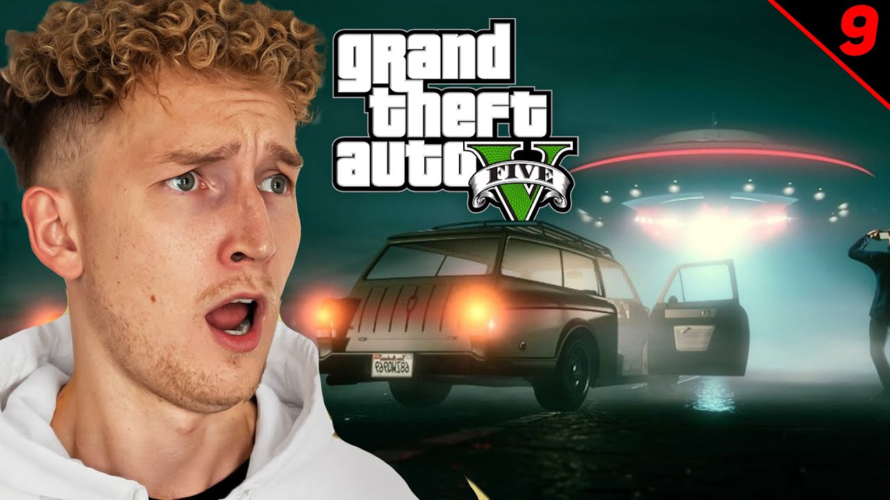 GTA V FABUŁA #9 - UFO w LOS SANTOS!