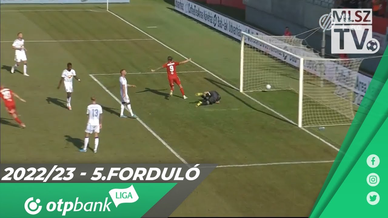 Kisvárda Master Good – MOL Fehérvár FC | 3-1 | (0-0) | OTP Bank Liga | 5. forduló | MLSZTV
