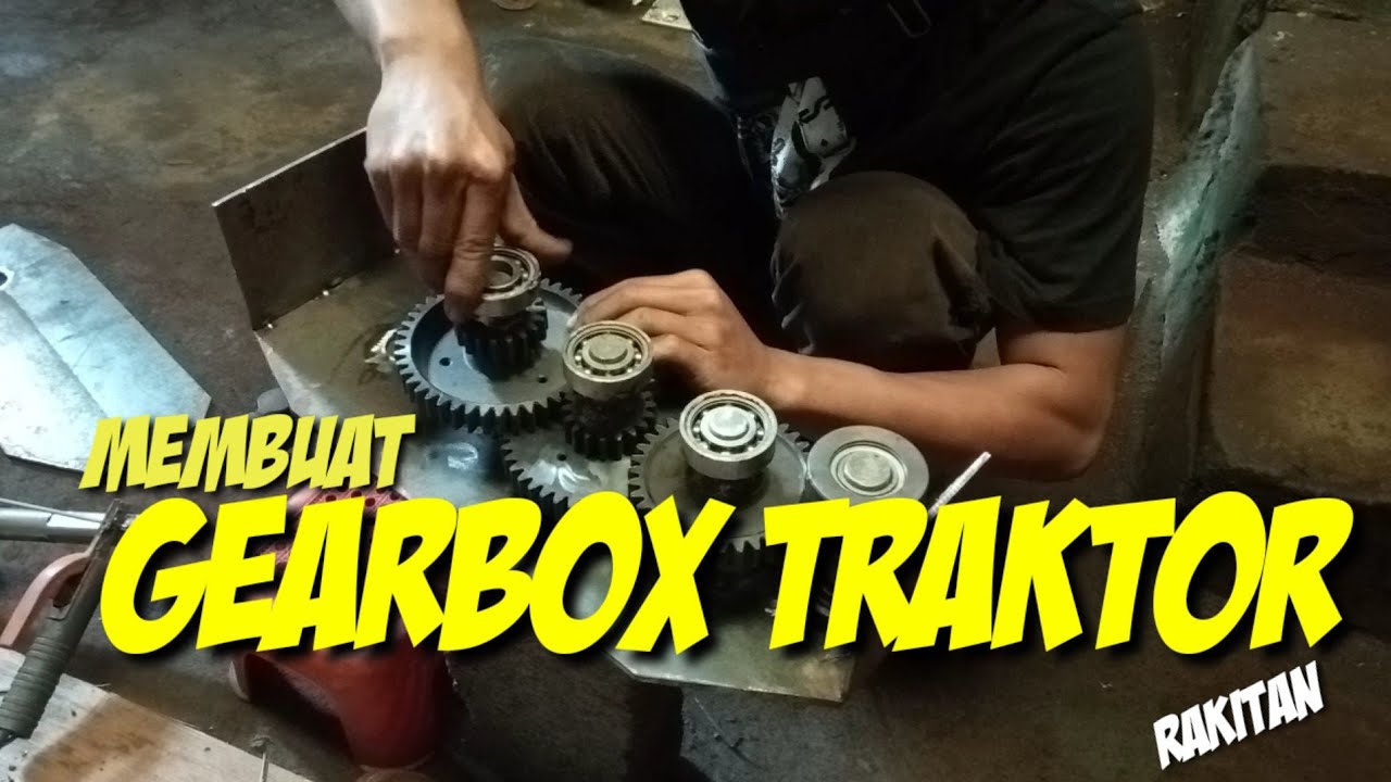 cara membuat gearbox traktor  @RDKARYA