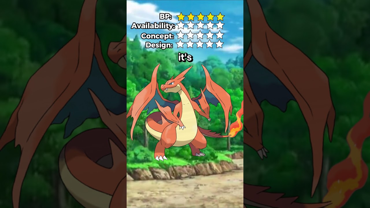 Какой покемон лучший объективно? (вроде как) ОЦЕНИТЕ ИХ ВСЕХ #006 #charizard #megacharizardY #pok...