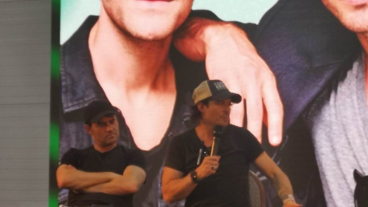 #tvd #thevampirediaries Ian Somerhalder & Paul Wesley || Comic Con 2023 Panel Vampire Diaries