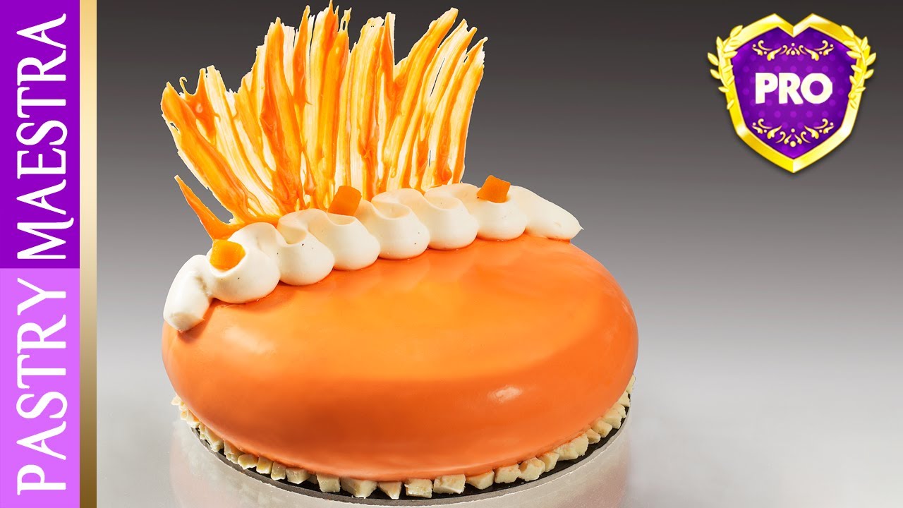Mango and Orange Cheesecake Entremet | PRO tutorial |Pastry Maestra