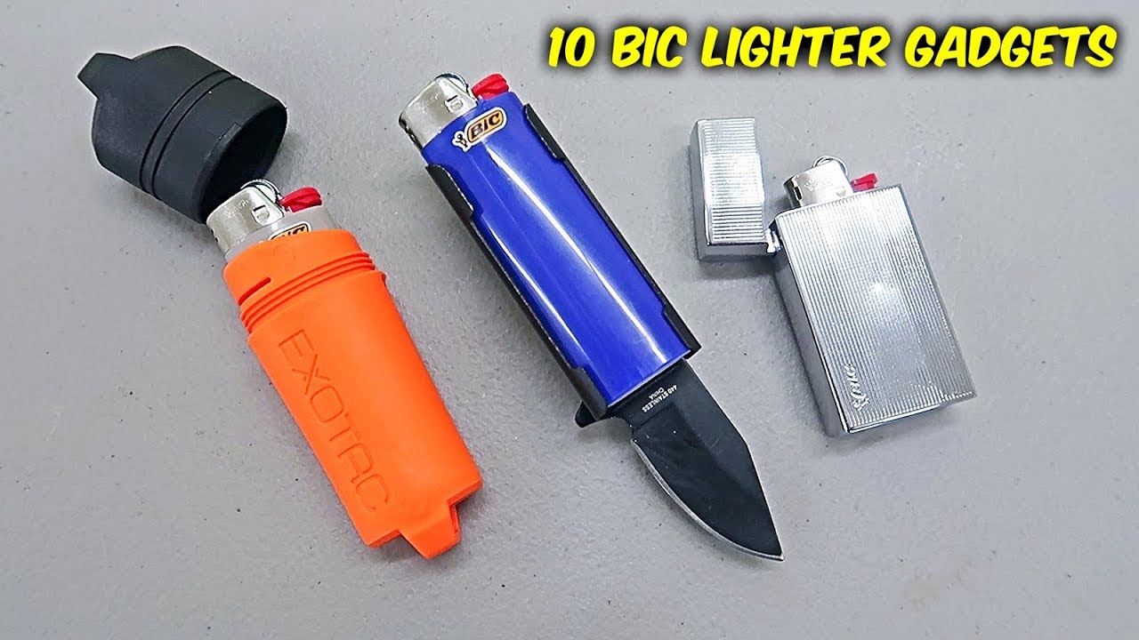 10 гаджетов для зажигалок Bic, о существовании которых вы не знали
