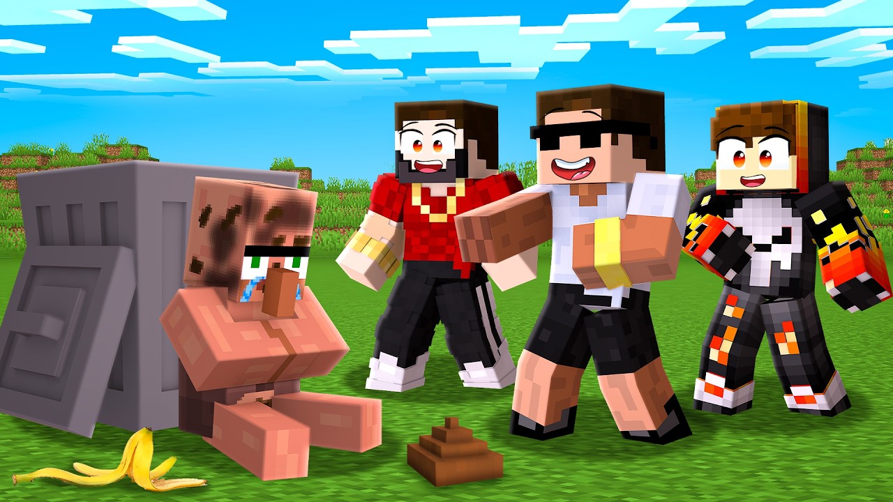 Doorbin Got Pranked by Youtubers in Minecraft..