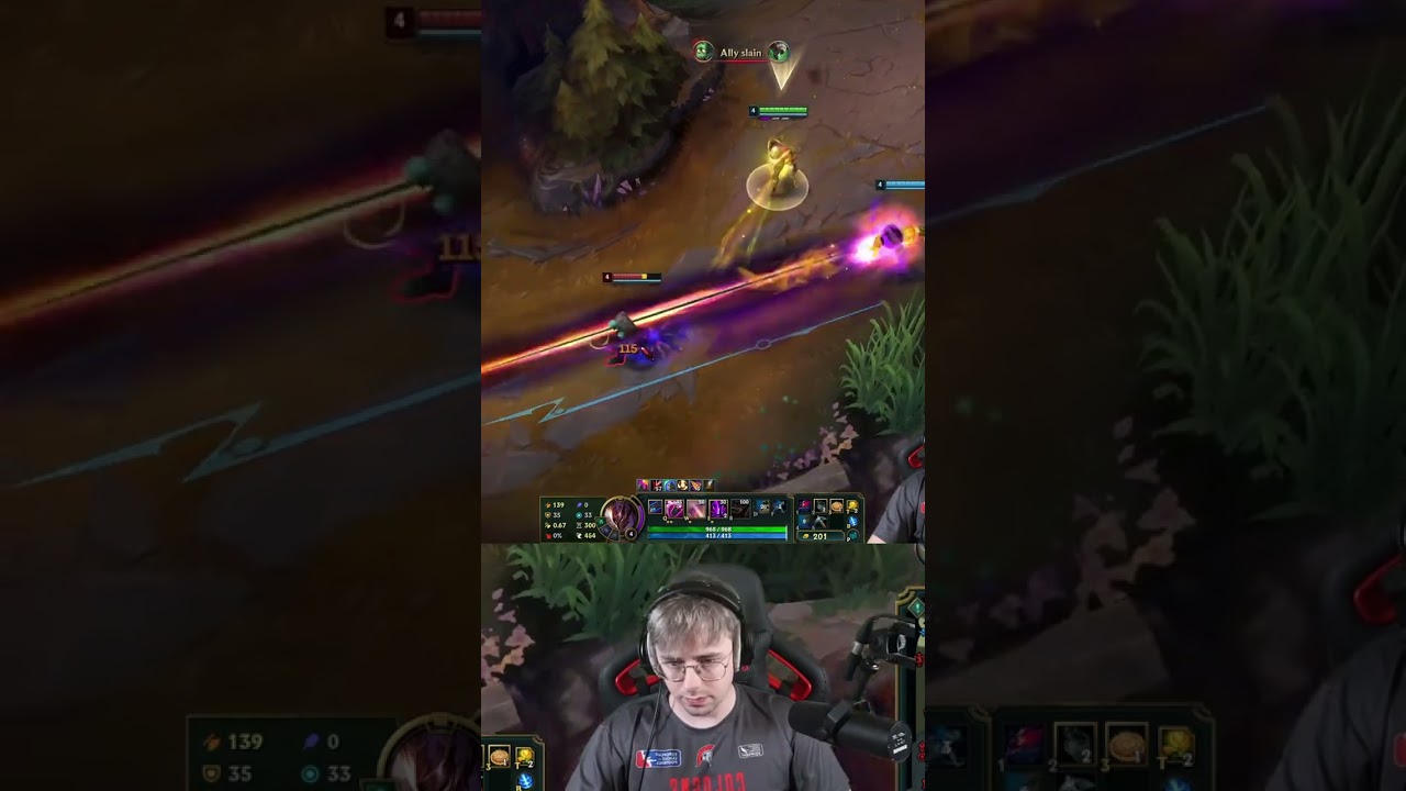 Stunlock 🤣 #munimol auf #Twitch #leagueoflegends #streamer