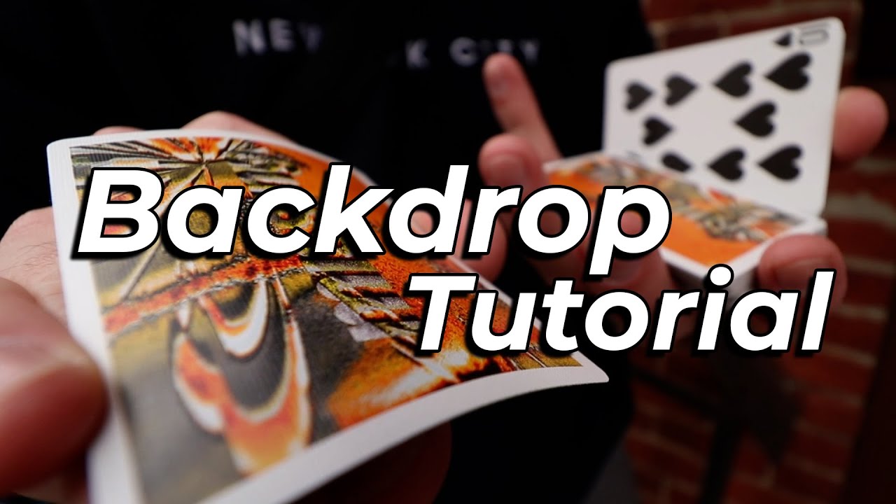 FLIP Cards Like a PRO: Backdrop Tutorial (Basic)