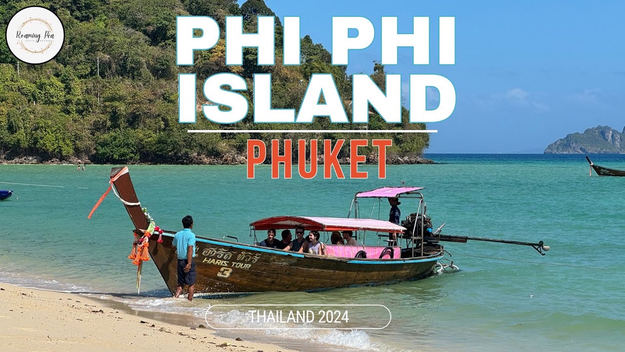 THAILAND PART 3 🇹🇭 🌴 PHI PHI Islands | Phuket Ferry | Longtail Boat | SAII Village