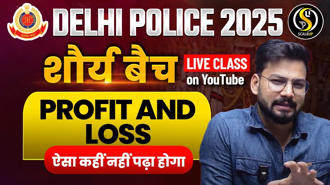 Profit & Loss Complete Concept + Tricks | Shivam Sir LIVE