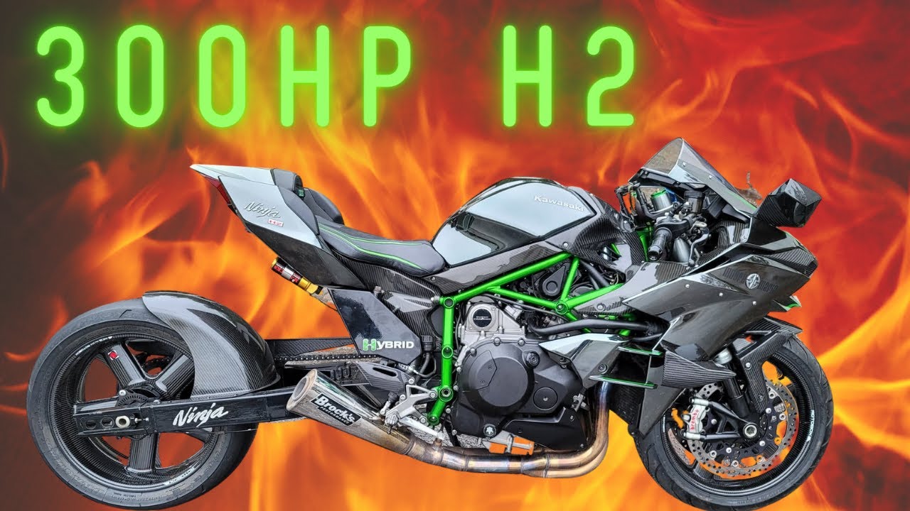 300 Horsepower Kawasaki H2 - Street Bike Killer Dyno Tune