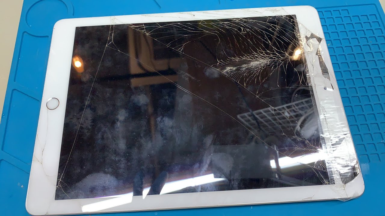 iPad 6世代 2018 A1954 ガラス画面割れ交換修理