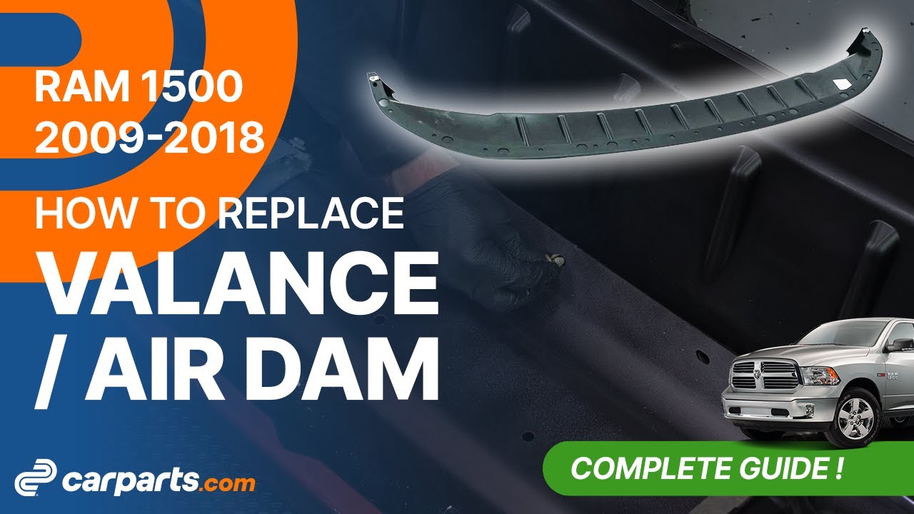 How to replace the Air Dam / Valance 2009-2018 Dodge RAM 1500 🚗