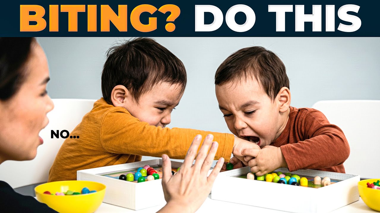 Say This To Get Your Toddler To Stop Biting (Without Yelling)