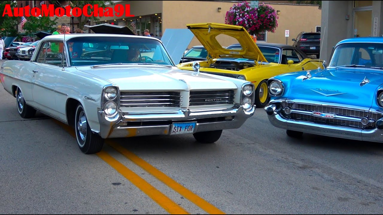 Cruise Nights Classic American Muscle at Chicago Suburbs Memorial Weekend