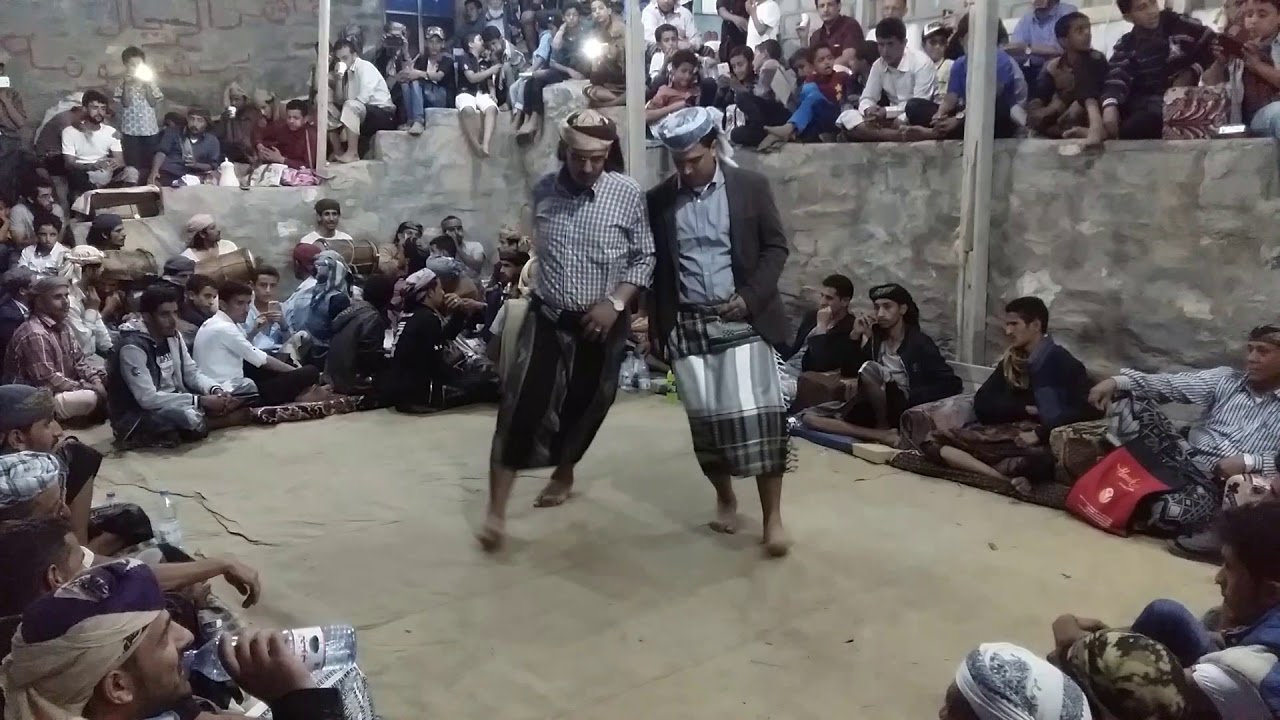 رقص يافعي عبدالرب هرهره وصالح أخوه في قرية هرم