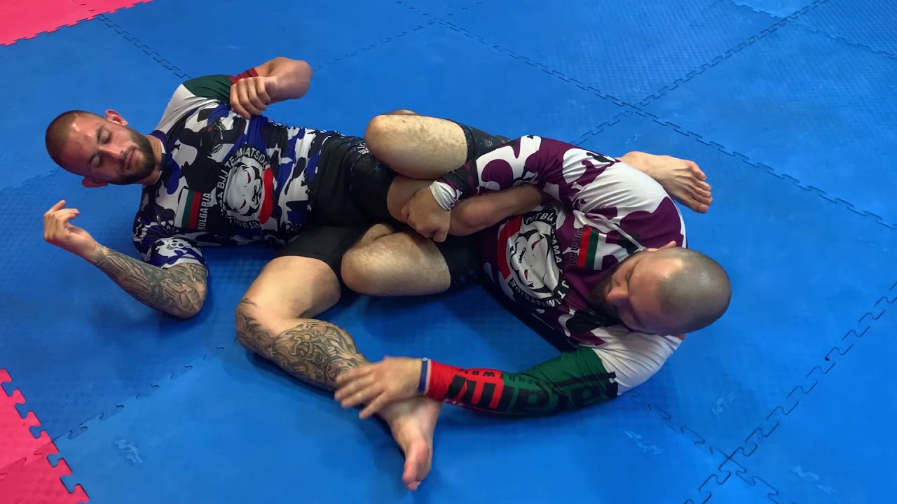 Basic leg locks from guard part 1