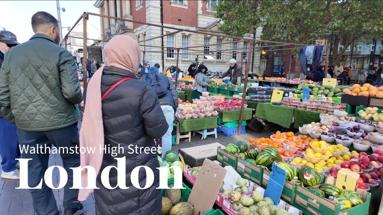 Europe&rsquo;s Longest Street Market 2026 🇬🇧 | Walthamstow High Street Winter Walk | Weekend Vibe!